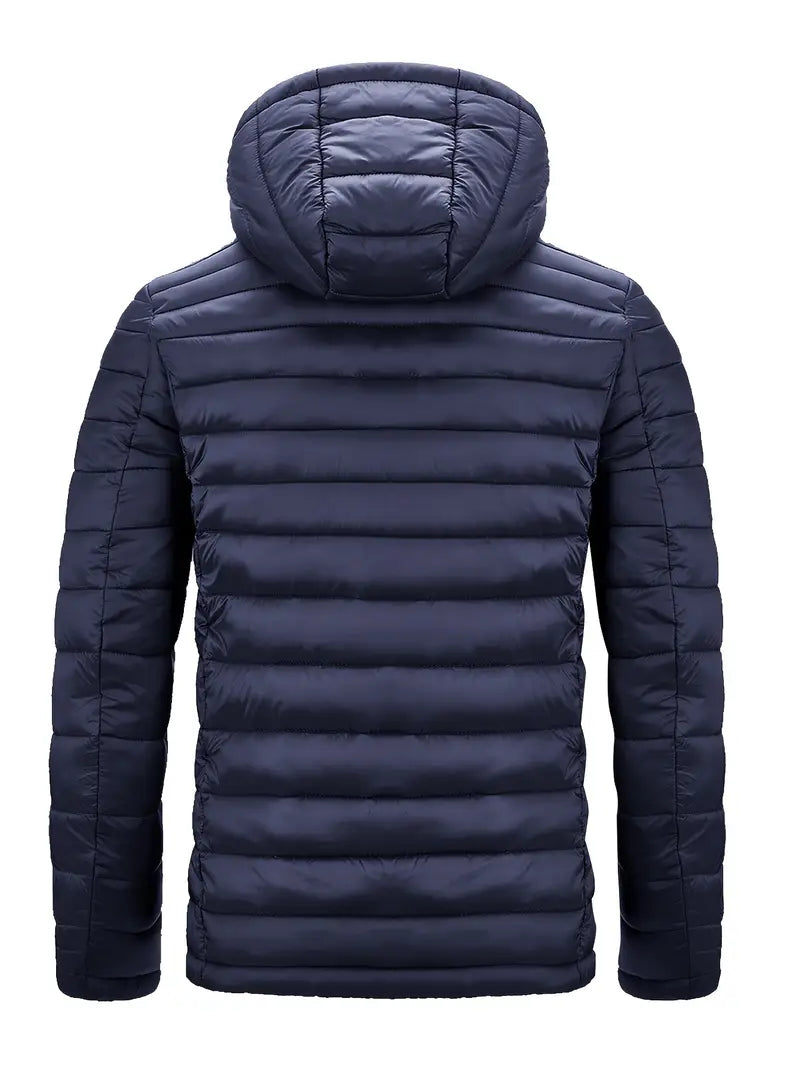 Elegantná bunda s kapucňou