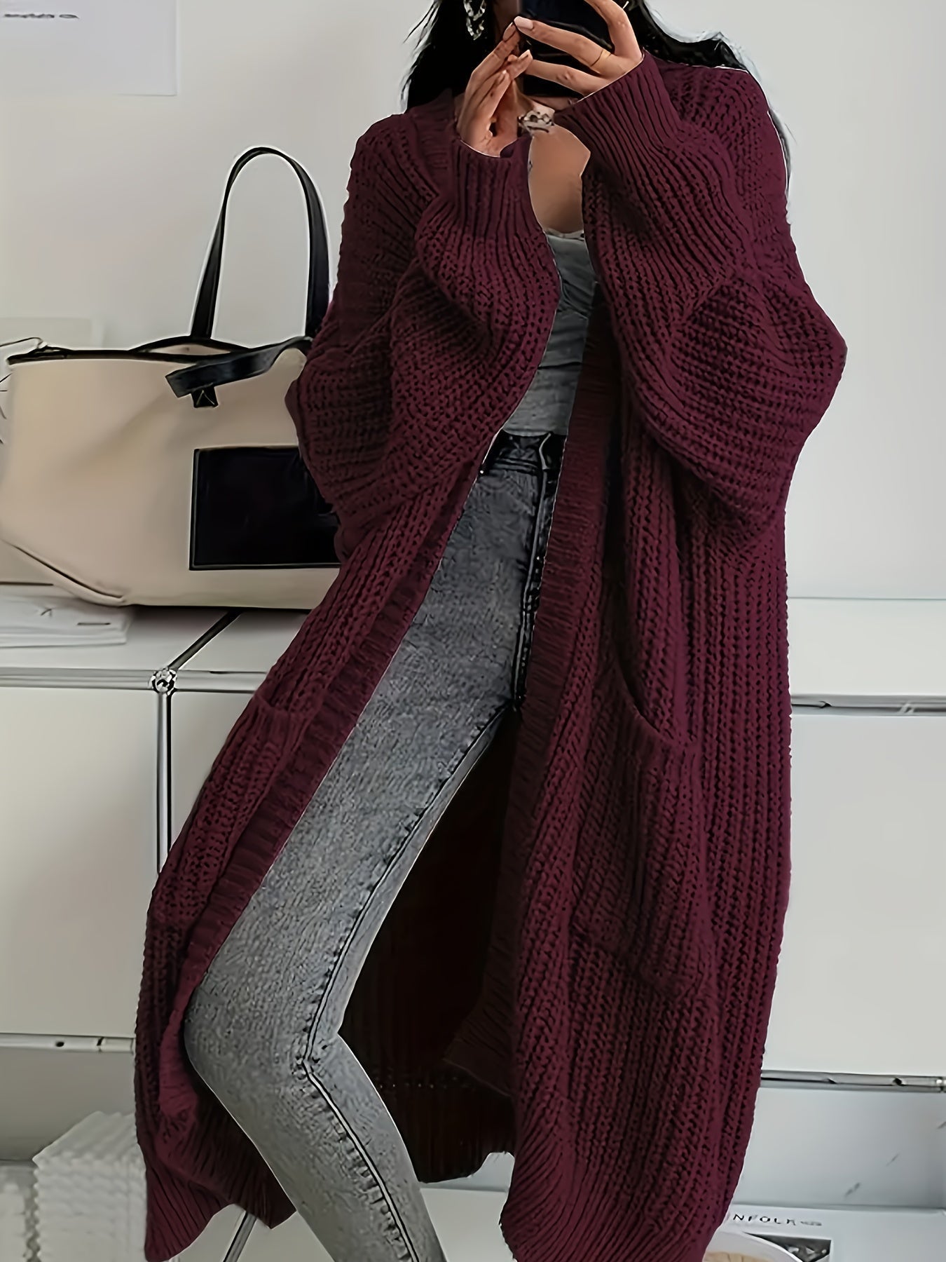 Alice | Pohodlný dlhý cardigan