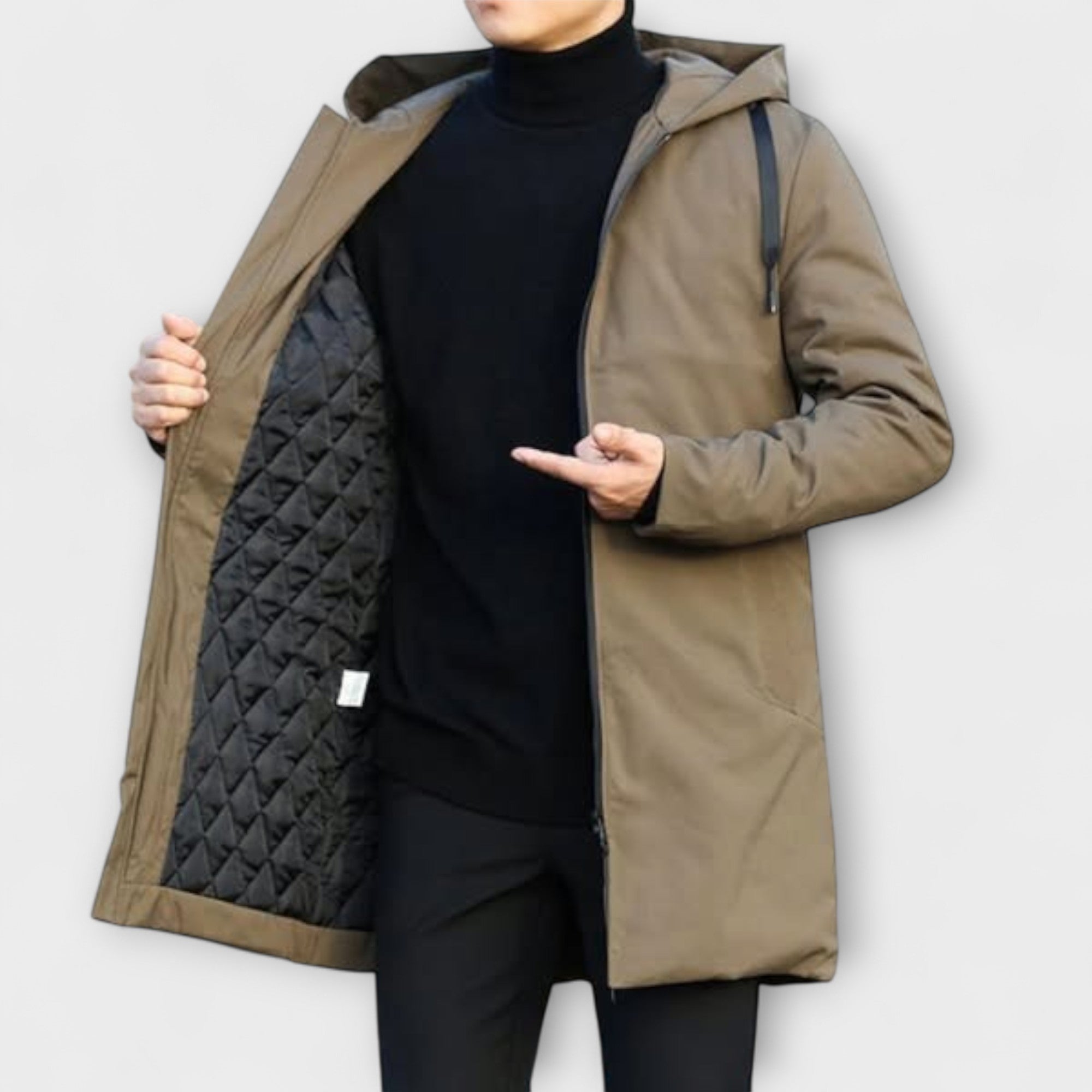 Jachetă elegantă de vânt pentru bărbați