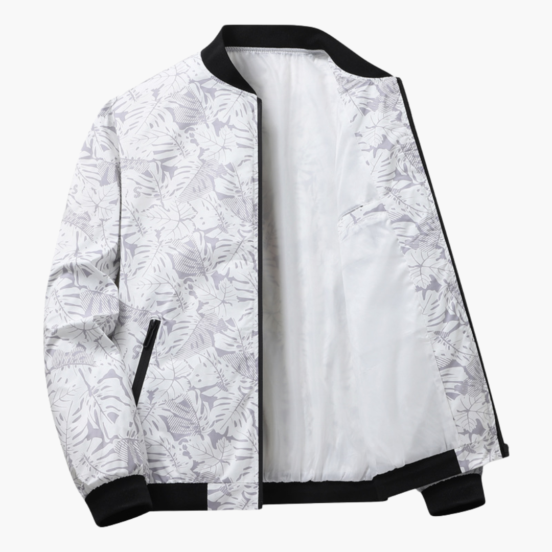 Elegantná pánska bomber bunda