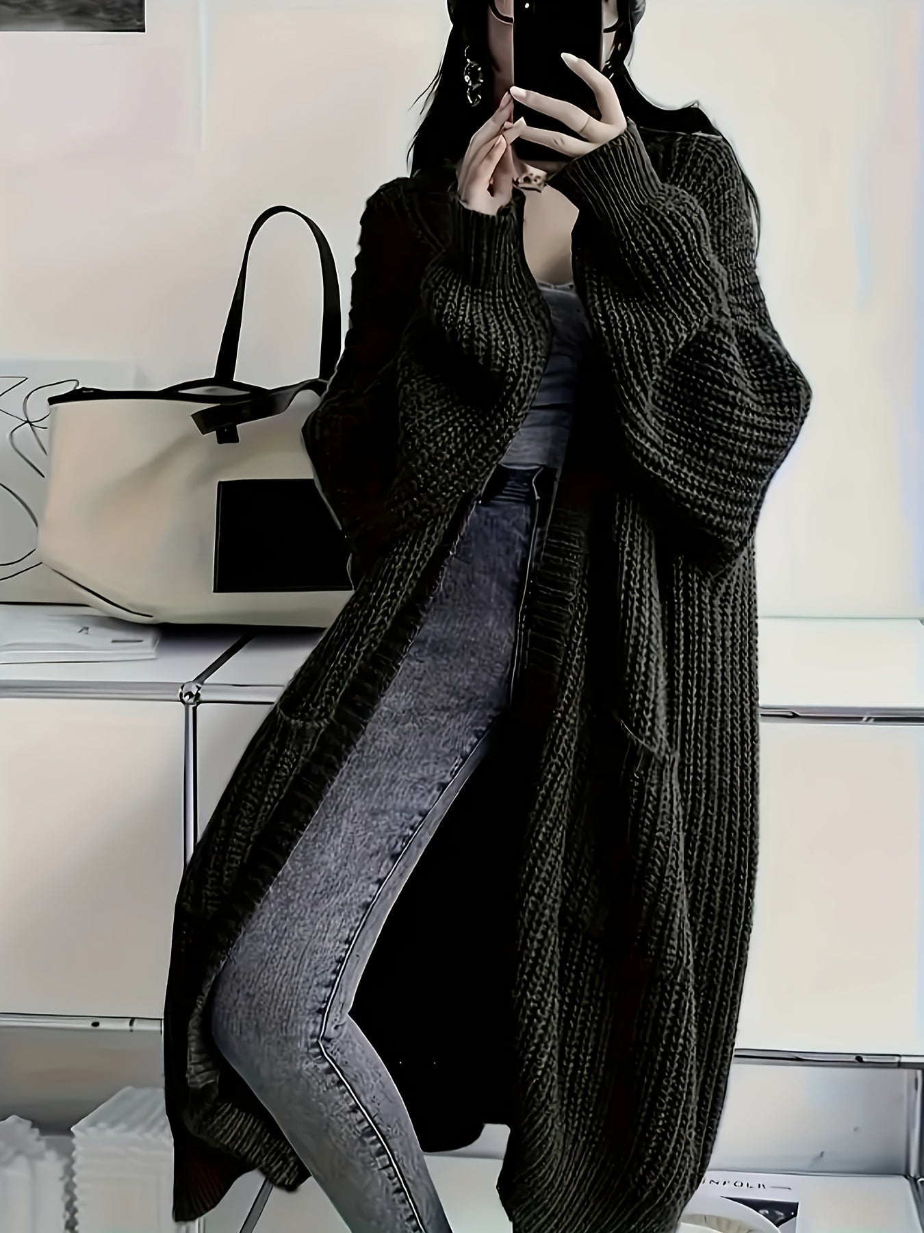 Alice | Pohodlný dlhý cardigan