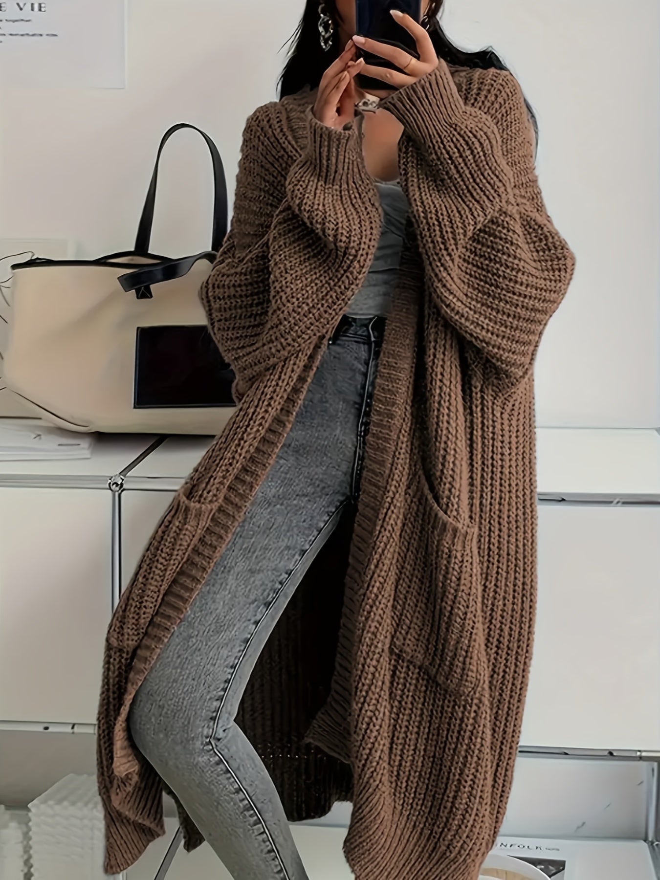 Alice | Pohodlný dlhý cardigan