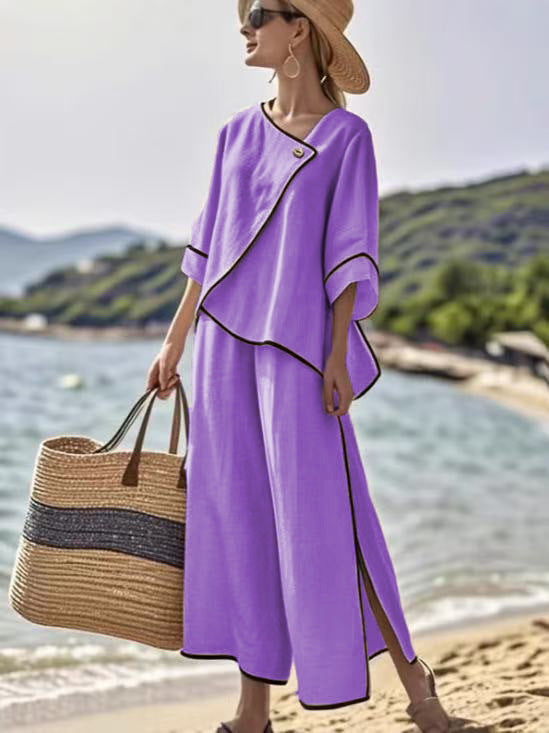 Šik bielizňový boho set