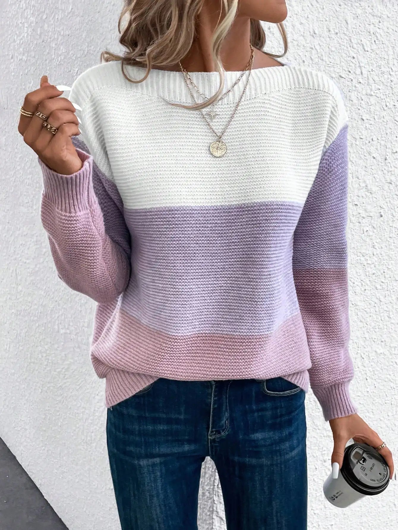 Grace | Príjemný Ombre Sveter
