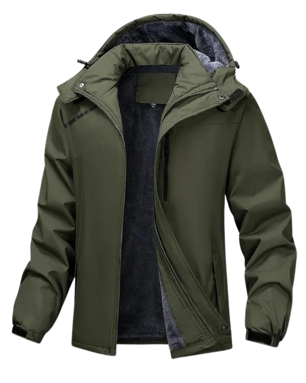 Elegantný outdoorový outfit Fleecová bunda