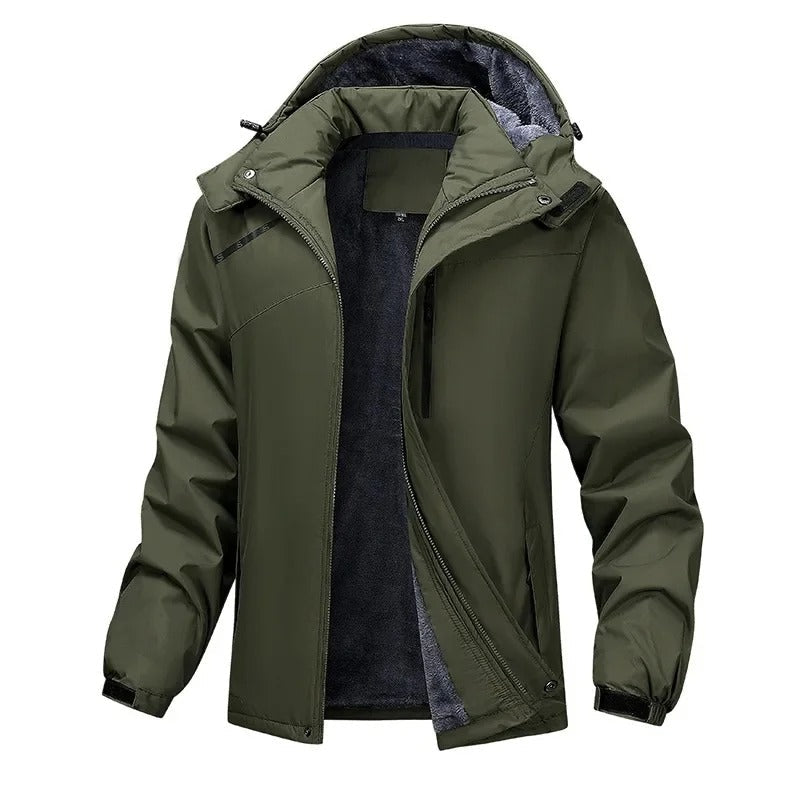 Elegantný outdoorový outfit Fleecová bunda