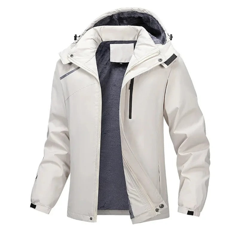 Elegantný outdoorový outfit Fleecová bunda