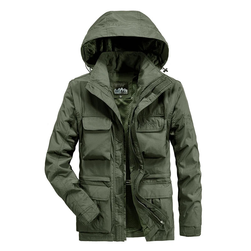 Elegantná Outdoorová Bunda
