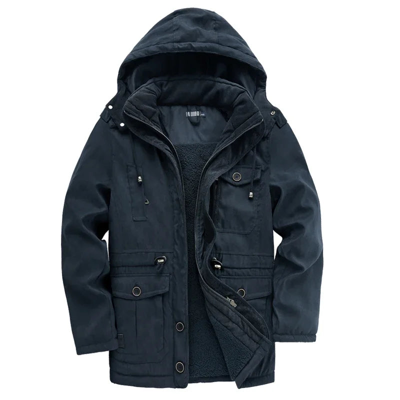 Elegantná zateplená outdoorová bunda