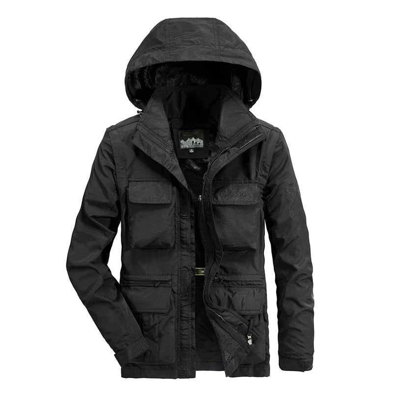 Elegantná Outdoorová Bunda